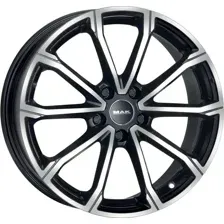 Литой диск MAK DaVinci 18x7.5" 5x114.3мм DIA 67.1мм ET 51мм Black mirror