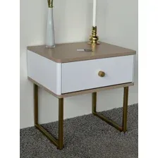 Тумба Shtabe Royal 5301 эко (макиато/золото/р.золото)