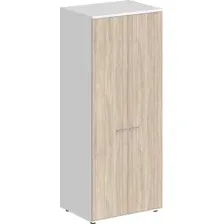 Книжный шкаф Norden SG.822.WH.OL (белый/дуб светлый)