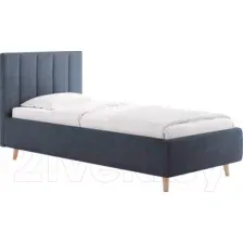 Каркас кровати Сонум Alma 90x200 (замша синий)