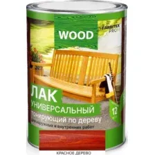 Лак Farbitex Profi Wood Тонирующий по дереву 0.9 л (красное дерево)
