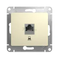 Розетка Systeme (Schneider) Electric Glossa GSL000281K