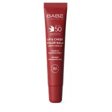  Laboratorios BABE Бальзам-тинт для губ и щек SPF 50 тон Cherry (20 мл)