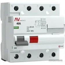 Устройство защитного отключения EKF Averes rccb-4-80-30-ac-a