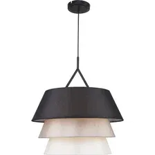 Люстра ESCADA 10187/3S (черный/бежевый/белый)