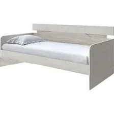 Кровать-тахта Proson Milton 120x190 (дуб шамони светлый 124/ясень шимо светлый)
