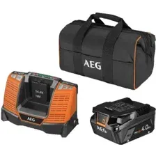 Комплект аккумулятора 18В 4Ач и зарядного устройства AEG POWERTOOLS SEТL1840SHD (4935478944)
