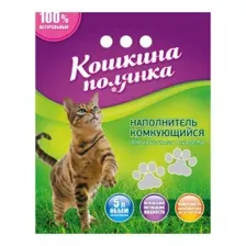 Наполнитель для туалета Кошкина Полянка Бентонитовый 3 кг