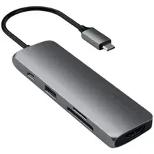 Док-станция Satechi Aluminum USB-C Multiport Pro Adapter ST-UCMPAM