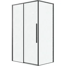 Душевой уголок Grossman Galaxy 120x80x195 120.K33.01.1280.21.02 (черный матовый/шиншилла стекло)
