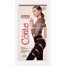 VELOUR ACTIVE 100 Корректирующие теплые колготки р.3 nero