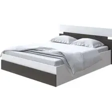 Кровать PROxSON Milton с ПМ 120x200 (белый/дуб кантербери)