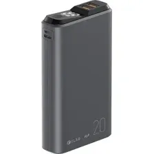 Внешний аккумулятор Olmio QS-20 20000mAh (темно-серый)
