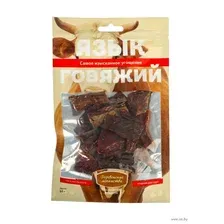 Лакомство для собак "Язык говяжий" (50 г)