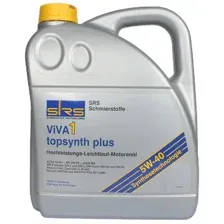 Моторное масло SRS Viva 1 topsynth plus 5W-40 5л