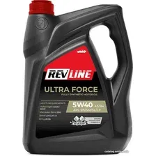 Моторное масло Revline Ultra Force Synthetic 5W-40 5л