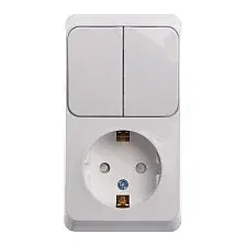Розетка Systeme Electric Этюд BPA16-202B