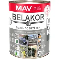 Эмаль MAV Belakor-12 Ral 7012 0.9 кг (мокрый асфальт)