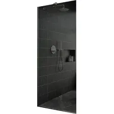 Душевая стенка MaybahGlass 195x89 MGD-693-5у (графитовое стекло/хром матовый)