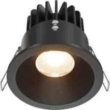 Точечный светильник Maytoni Zoom DL034-01-12W2.7K-B