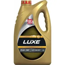 Моторное масло LUKOIL LUXE SYNTHETIC 5W-30, 4л / 196256