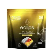 Средство для посудомоечных машин в капсулах ECLIPS Prime Цитрус 30шт