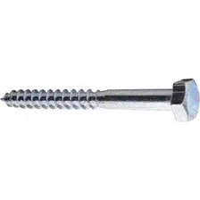 Шуруп шестигранный 6х80 мм цинк DIN 571 STARFIX 5 кг (SMV1-59751-5)