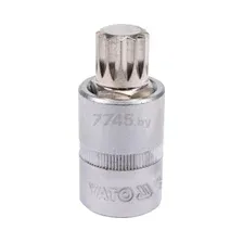 Головка 1/2&quot с насадкой SPLINE M16 YATO (YT-04346)