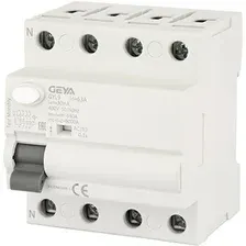Устройство защитного отключения GEYA GYL9 4P 63A 6 кА 30мА AC GYL94P63A30MA