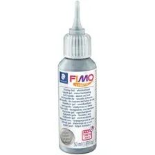 Гель художественный Fimo 8050-81, серебро, 50 мл
