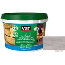 Лак VGT Пропиточный с антисептиком 0.9 кг (дуб светло-серый)