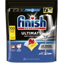 Капсулы для посудомоечной машины Finish Powerball Ultimate All In 1 Лимон (100 шт)
