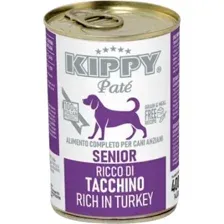 Влажный корм для собак Kippy Беззерновой Senior для всех пород с индейкой (400г)