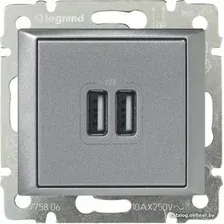 Розетка USB Legrand Valena 7 702 70