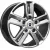Литые диски K&amp;K Backfire 18x8" 5x114.3мм DIA 66.1мм ET 50мм Дарк платинум