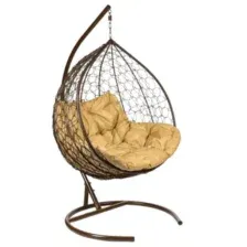 подвесное кресло BiGarden Gemini Brown, бежевый