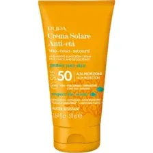 Солнцезащитный крем для лица Pupa Spf 50 Anti-Aging Sunscreen Cream, 50 мл
