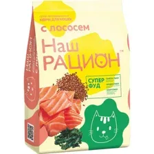 Наш рацион корм для кошек (Лосось) 1,5 кг