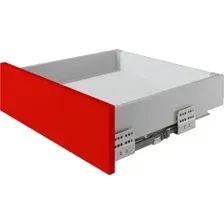 Роликовые направляющие Boyard Старт Push с прямыми боковинами SB28GR.1/500
