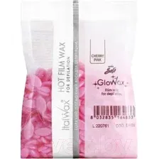 Воск для депиляции ItalWax Glowax Cherry Pink Горячий пленочный Вишня в гранулах (100г)