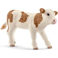 Фигурка Schleich Симментальский теленок 13802