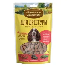 Лакомства Для дрессуры Телятина и семена кунжута 90 г