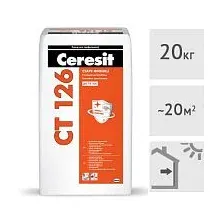 Шпатлевка гипсовая Ceresit CT 126, 20 кг