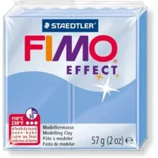 Полимерная глина FIMO Effect  8020-386 (голубой агат) 57г