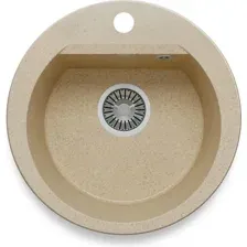 Мойка кухонная Polygran Atol-460 (опал)