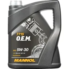 Масло моторное Mannol Longlife 504/507 5W-30 SN, MN7715-5, 5 л