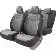 Комплект чехлов для сидений Autoprofi Signature SGN-1505 BK/D.GY