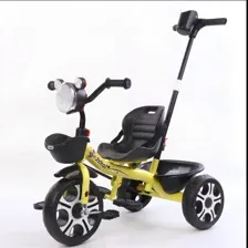 Велосипед детский трёхколёсный YAYALE XWZ619 желтый