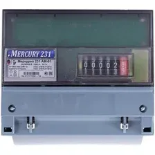 Счетчик электроэнергии Инкотекс Меркурий 231 АМ-01