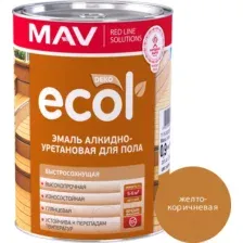 Эмаль MAV Ecol ПФ-266 (900г, желто-коричневый)